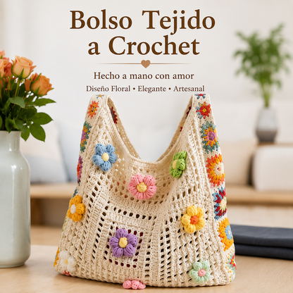 Rosee Crochet- Bolso Tejido a Mano