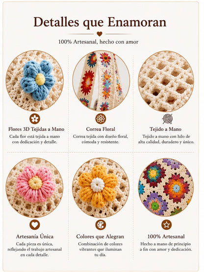 Rosee Crochet- Bolso Tejido a Mano